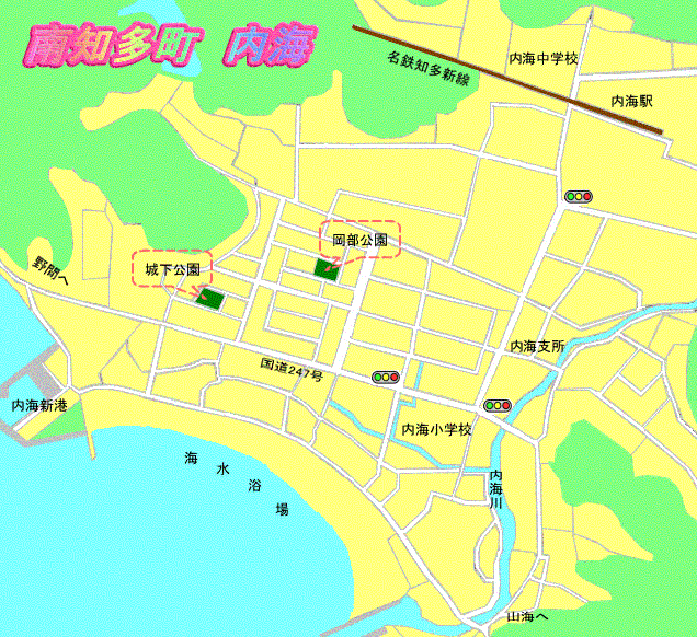 マップ：城下公園