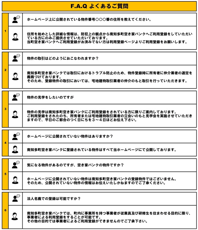 FAQ よくある質問