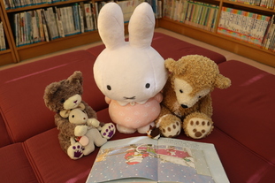 ぬいぐるみの写真です。