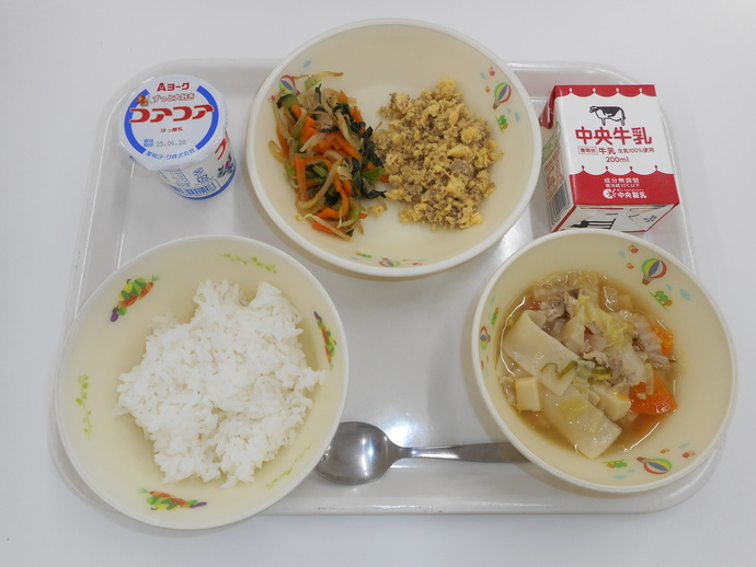 令和7年6月13日の給食