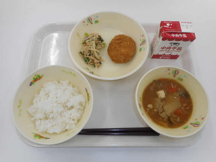 3月11日の給食