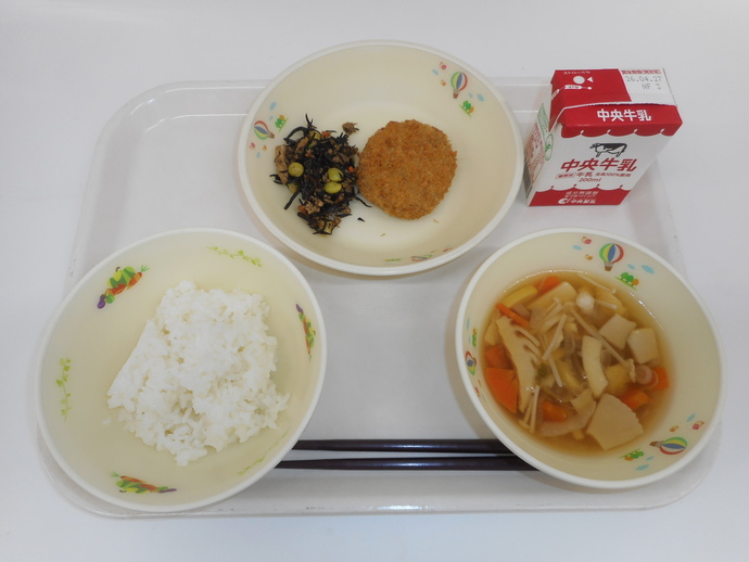 4月20日の給食
