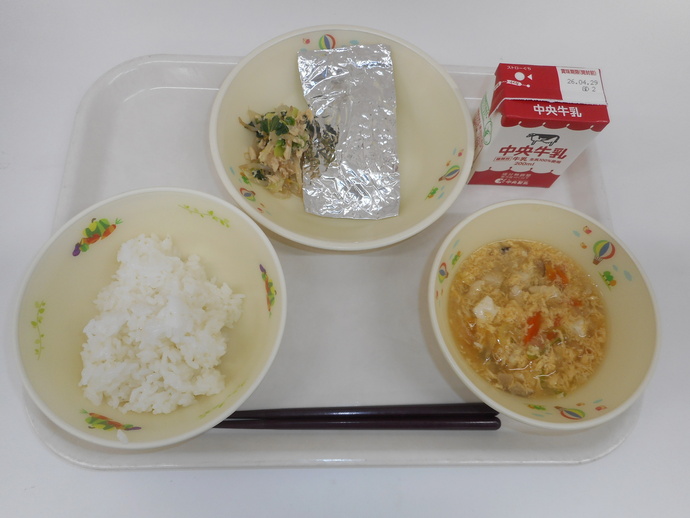 4月22日の給食