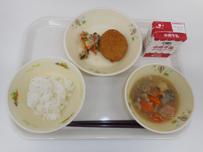 4月23日の給食