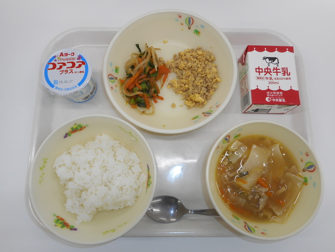 令和7年2月4日の給食