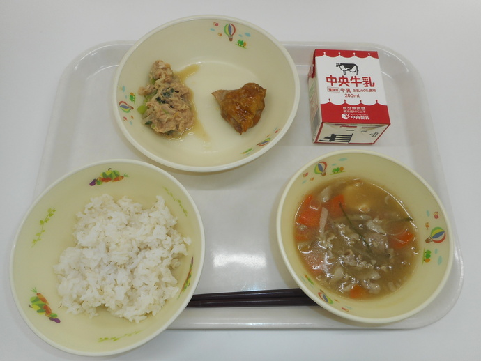 令和7年2月17日の給食