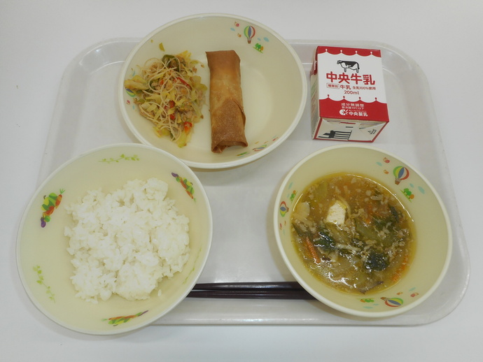 令和7年2月21日の給食