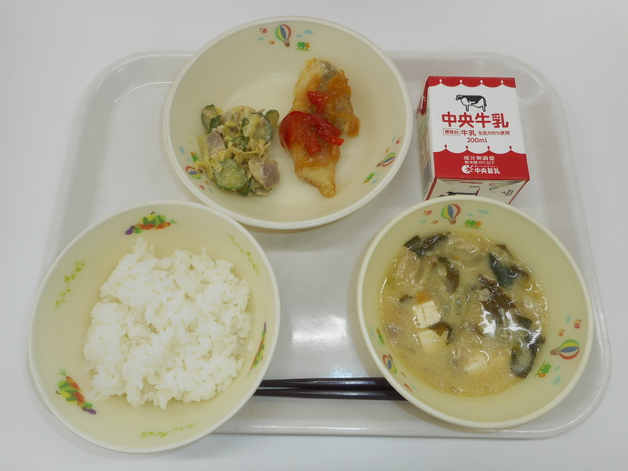 3月18日の給食