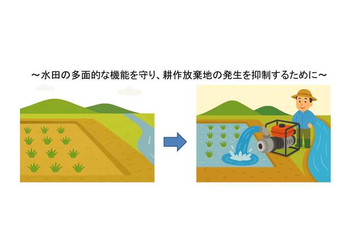 給水ポンプのイラスト