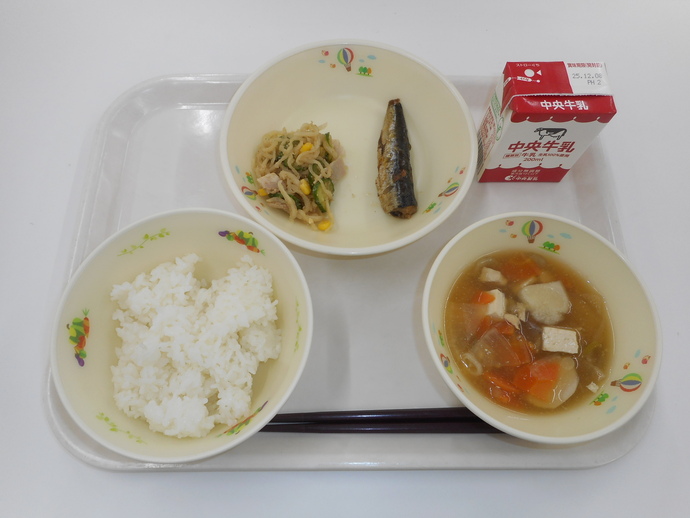12月1日の給食