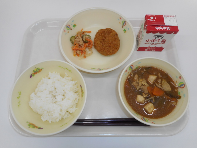 12月8日の給食