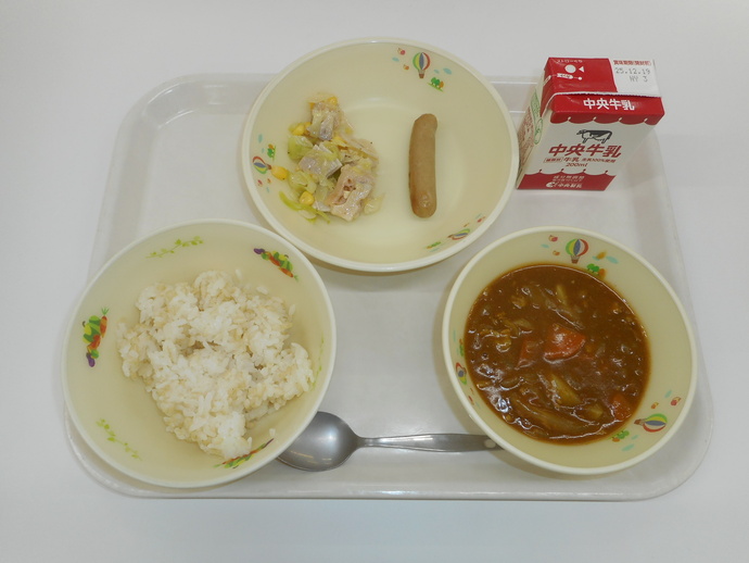12月12日の給食