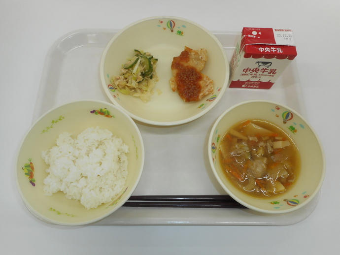 12月15日の給食