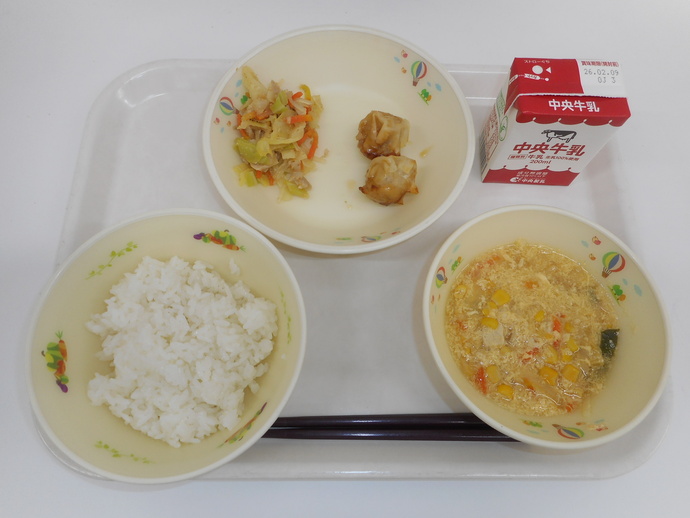 2月2日の給食