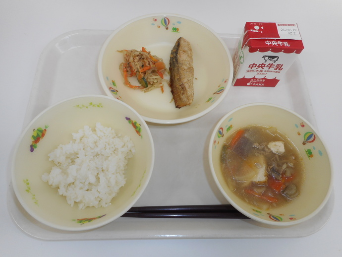 2月12日の給食