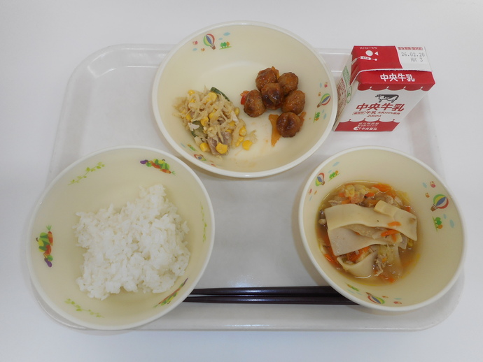 2月13日の給食