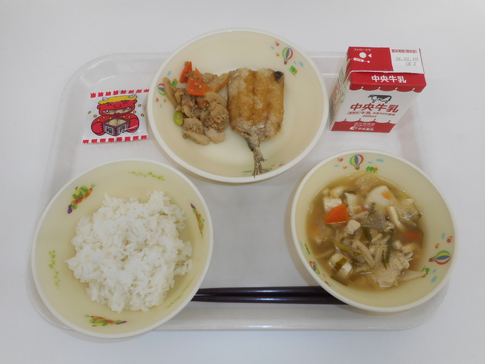 2月3日の給食