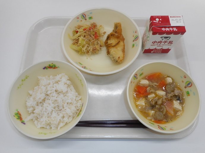 3月13日の給食