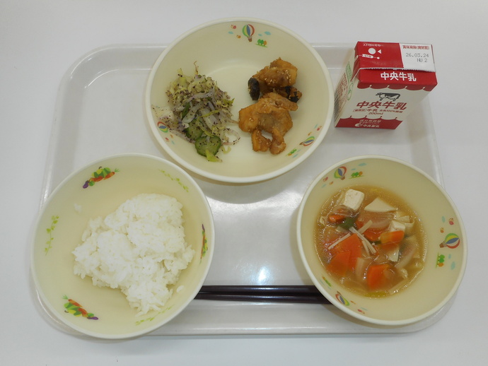 3月17日の給食