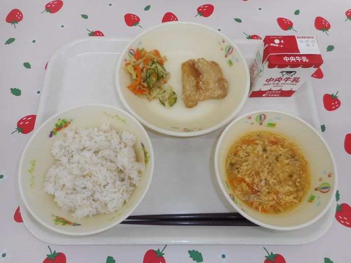 6月26日の給食