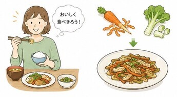 食べきる・使い切るを意識